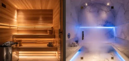 Indoor Sauna vs Steam Room UAE